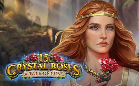 15 Crystal Roses A Tale of Love